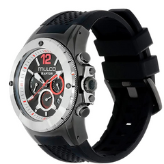 Reloj Mulco Raptor MW320595021 Pulso Negro Silicona