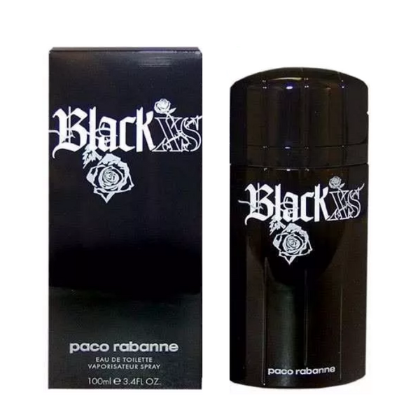 Black xs paco rabbane eau de toilette 100ml