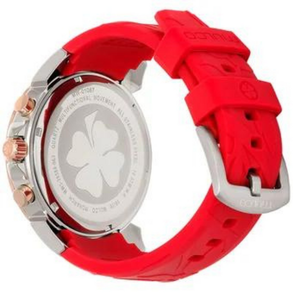 Reloj Mulco MW320580063 Pulso Silicona Rojo