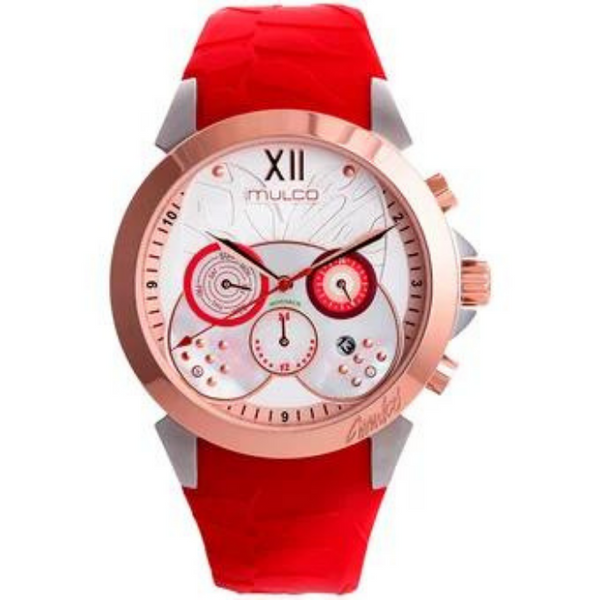 Reloj Mulco MW320580063 Pulso Silicona Rojo