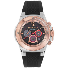 Reloj Mulco MW319495023 Pulso Negro Silicona